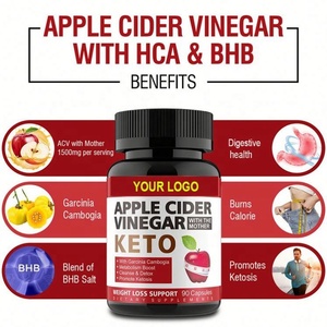 Cápsulas <span class=keywords><strong>de</strong></span> <span class=keywords><strong>Vinagre</strong></span> <span class=keywords><strong>de</strong></span> <span class=keywords><strong>Sidra</strong></span> Vegano <span class=keywords><strong>de</strong></span> Marca Propia, Suplementos Avanzados Keto Detox para Adultos, Reducen Calorías, Vitaminas, Digestión, Recién Nacidos - Product Image 3