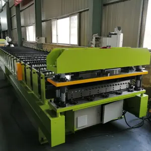 Steel roof panel corrugated roll making machine China supplier