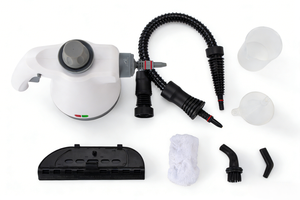 APRIL 110V/220V Handheld Multi-Surface Natural Steam Cleaner 9 Accessories Outdoor Multi-Purpose <b>Steamer</b> 3 Bar Steam Pressure - Product Image 6