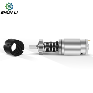 Shunli 36 Mét CE chứng nhận mô-men xoắn cao rpm thấp 12 24 Volt khoan nam châm vĩnh cửu DC bánh răng mô-men xoắn điện động cơ 10nm - Product Image 3
