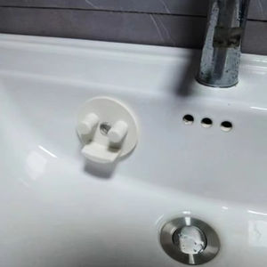 Étagère de cuisine multifonctionnelle en plastique avec support à éponge souriant pour la cuisine et la salle de bain - Product Image 4