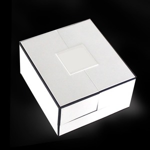 Caja de regalo de lujo con textura artística y fragancia, con interior, personalizable según las necesidades. - Product Image 5