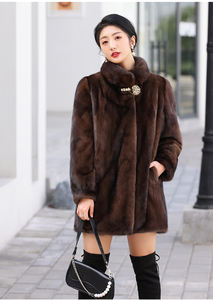 <span class=keywords><strong>เสื้อ</strong></span>โค้ทขนสัตว์มิงค์ยาวปาน<span class=keywords><strong>กลาง</strong></span>แบบลำลองสำหรับสตรีมีสไตล์คอตั้งขนาดใหญ่สวมใส่สบายสำหรับคุณแม่วัย<span class=keywords><strong>กลาง</strong></span><span class=keywords><strong>คน</strong></span>ในฤดูหนาว - Product Image 3