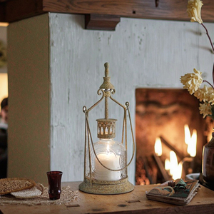 Nguyên Thủy trang trại mộc mạc bảng nến đèn lồng cho nhà và trang trí sân vườn - Product Image 6