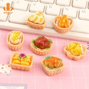 ขนมเช้า ขนมปังทอด ขนมซาลาเปาไส้ ขนมปังนึ่ง ขนมเค้กฟองน้ำจีน อุปกรณ์ตกแต่งเรซิ่น ทำเอง บ้านตุ๊กตา - Product Image 1