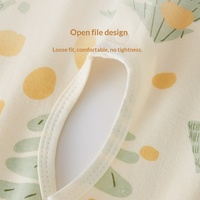 Combinaison pour bébé printemps/automne en coton pur, barboteuse à manches longues unisexe avec fermeture simple boutonnage, pyjama pour nouveau-né