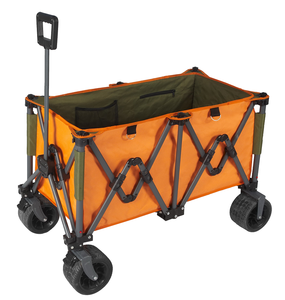 Gerobak pantai kustom pabrik roda besar penyimpanan luar ruangan gerobak anak lipat - Product Image 3