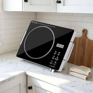 Fornello a Infrarossi Intelligente 110V-220V 3500W con Doppio Sistema di Controllo e Manopola Timer per Piano Cottura da Cucina - Product Image 1