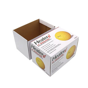 Bio-dégradable écologique personnaliser marque pliable carton Kraft personnalisé boîte-cadeau de noël pour l'emballage des chaussures - Product Image 3