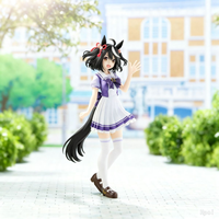 Figurine d'anime noire Kitasan en ABS/PVC, modèle de collection officiel sous licence, 12+ cm, emballage d'origine, pour bureau