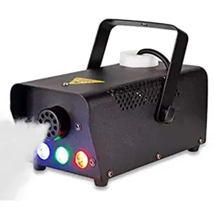 Mini Smoke Machine Light RGB LED Hochzeits feier Show DJ Disco 400W Mini Nebel maschine mit Fernbedienung