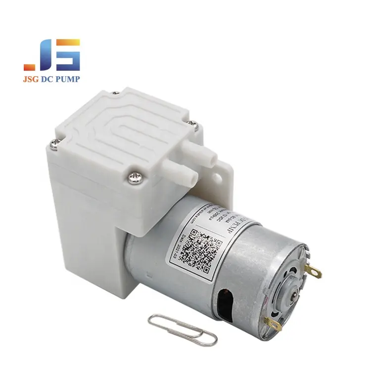 JSG high pressure 3v 6v 12v dc mini diaphragm vacuum pump electric adjustable cycle booster food grade oxygen mini air pump