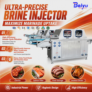 Máquina Inyectora de Salmuera de Alto Rendimiento para Aumentar la Retención de Agua en Pollo, Carne de Res y Filetes - Product Image 1