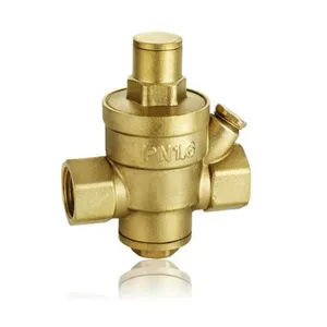 <span class=keywords><strong>Prix</strong></span> usine soupape de surpression Ss8090 régulateur/voie d'éperon limitée mâle femelle réglable en laiton <span class=keywords><strong>eau</strong></span> Pn16 avec compteur Prv - Product Image 4