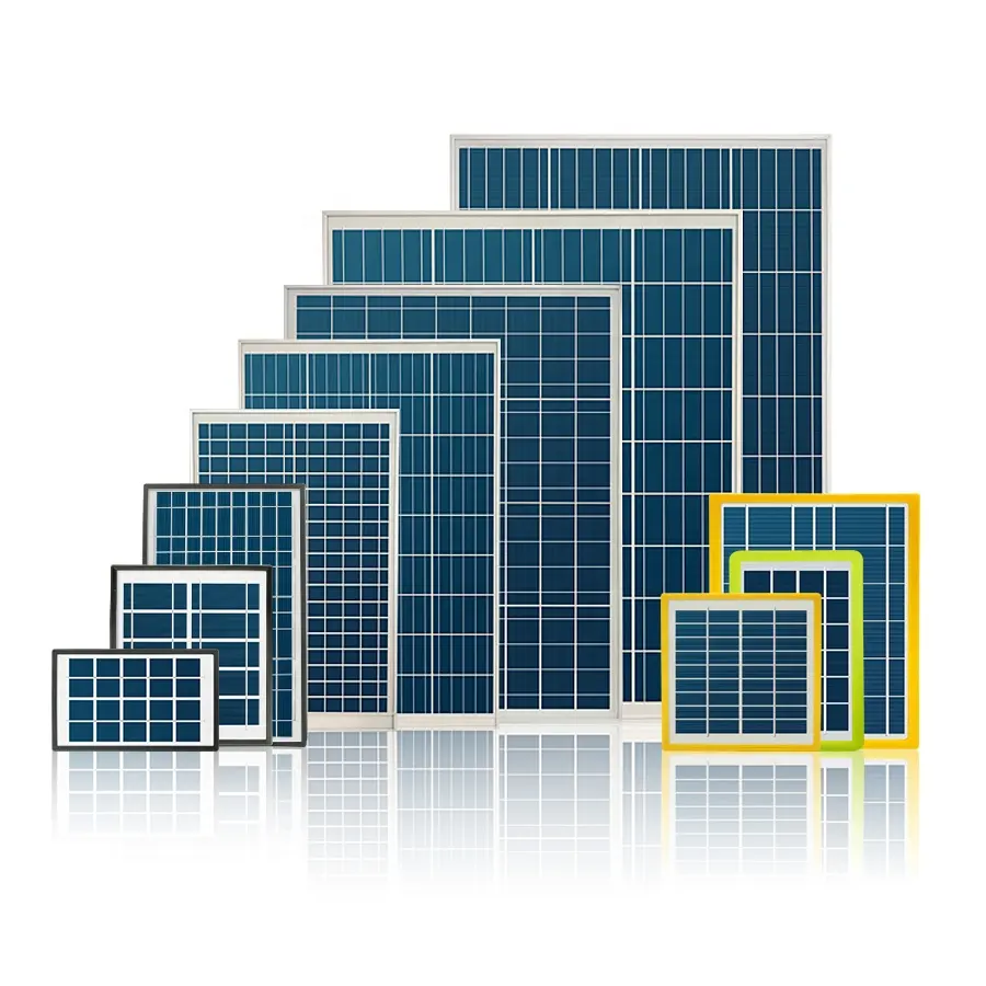 태양 광 유리 다결정 monocristalino 작은 전원 홈 키트 휴대용 태양 전지 패널