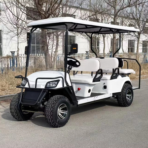 Carrito de Golf con Cabina Cerrada para Todo Clima, Ideal para Invierno y Días Lluviosos - Product Image 1