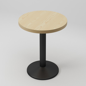 Customized Metal Base Tavoli Ristorante Furniture Table Rectangle/ Square/ Round Plywood Veneer Tische Restaurant Eco-friendly - Product Image 3