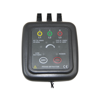 Testeur de rotation triphasé, indicateur de phase numérique, détecteur multimètre, séquenceur LED avec buzzer, 70V-1000V AC triphasé