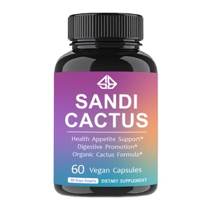 Compléments alimentaires à base d'extrait de cactus pour adultes, améliorent l'immunité et la digestion, 60 capsules - Product Image 1