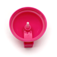 Nouveau design 500ml dessin animé mignon enfants clair sans Bpa tasse à boire Portable enfants en plastique bouteille d'eau avec sangle de paille