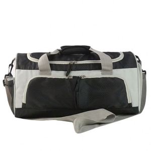 Muestra gratuita de la fábrica Source Factory: Bolsa de viaje tipo duffel con tres compartimentos ajustables para zapatillas premium. - Product Image 5