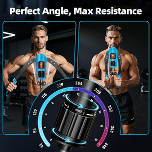 RS New Arm & Chest <span class=keywords><strong>Twister</strong></span> Chest Expander Muscle Training Equipment Réglable 440lbs Main Renforcer Hydraulique Power <span class=keywords><strong>Twister</strong></span> - Product Image 5