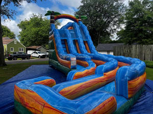 Gran tobogán inflable nuevo tobogán acuático tobogán grande con instalaciones recreativas - Product Image 4
