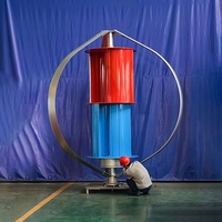 12v24v48v éolienne à lévitation magnétique sans lame générateur d'éolienne verticale en alliage d'aluminium 1000W HELIOS 3 ans, 5 ans
