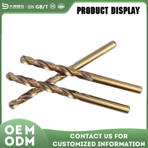 Punte da trapano a corona DL OEM/ODM in cobalto M35 da 0,5 mm - Acciaio super rapido premium con finitura ossido nero, lunghezza totale 50 mm, 1 anno di garanzia - Product Image 6