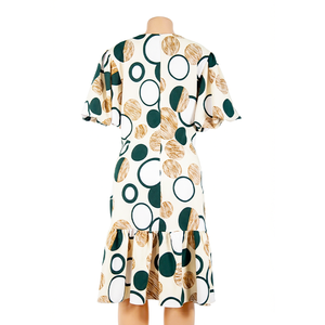 En Stock, Fabricante de <span class=keywords><strong>Ropa</strong></span> en Vietnam, <span class=keywords><strong>Ropa</strong></span> de Mujer, <span class=keywords><strong>Etiqueta</strong></span> Personalizada, Tela Personalizada, <span class=keywords><strong>Ropa</strong></span> al <span class=keywords><strong>por</strong></span> <span class=keywords><strong>Mayor</strong></span>, Vestido Midi para Mujer - Product Image 3