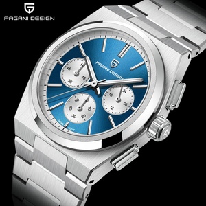 Pagani Design PD-1761 2025 Nouveau Vk63 Montre chronographe à quartz pour homme, élégante, saphir, acier inoxydable, étanche, sport, 20 bars - Product Image 2