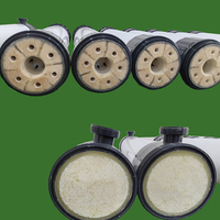 Filter Membran PVDF UF Tingkat Desalinasi 99% Wadah Tekan Produsen untuk Sistem Pengolahan Air Limbah 220V 1 Tahun