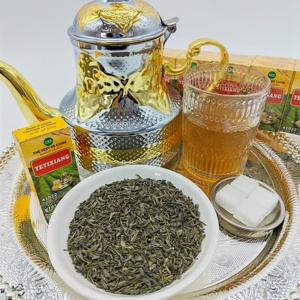 Té Verde Chino 41022aaa Flecha Calidad Extra Chunmee 25g, Extracto de Hojas de Té Verde Chino, Empaquetado en Caja y Bolsa - Product Image 1