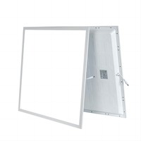 Panneaux LED encastrés SKD 60x60cm à haute luminosité, personnalisés en usine, garantie 5 ans, pour éclairage de bureau et commercial