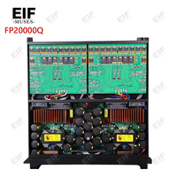 FP20000Q Amplificateur de puissance professionnel 4 canaux 28000W 8/4 Ohm en métal durable avec sorties XLR et stéréo pour utilisation sur scène audio professionnelle
