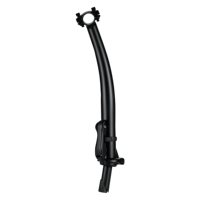 Batang Pengangkat Lengkung Lipat Baja Karbon 25.4mm untuk Sepeda Listrik Lipat