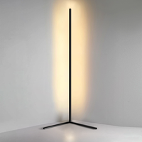 Lampe de sol moderne et minimaliste avec télécommande, style nordique, pour la maison, luminaire décoratif d'intérieur, rvb, vente en gros, w