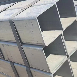 Tùy chỉnh màu đen rỗng phần thép carbon Q235 vuông và hình chữ nhật ống kim loại ống thép carbon - Product Image 1