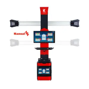 Intelligent 3D K5800 Wheel Alignment For Tire Shop With Touchless Wheel Clamps