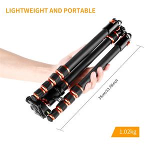 Trépied K&F Concept Multifonctionnel en Fibre de Carbone Monopode Accessoires pour Appareil Photo Monopodes Trépieds pour <span class=keywords><strong>GoPro</strong></span> - Product Image 3