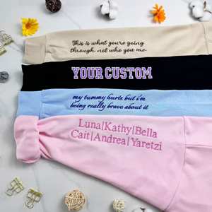 Sudadera de cuello redondo personalizada 100% algodón bordado personalizado de peso pesado polar cuello redondo en blanco de gran tamaño hombres pulóver - Product Image 6