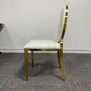 Satılık otel ziyafet düğün ve etkinlik sandalyeleri Foshan üretici istifleme Metal vinil demir yüksek yoğunluklu köpük sandalyeler - Product Image 3