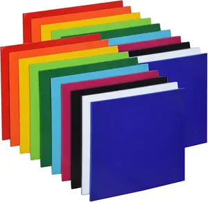 Kunden spezifische Farben Plexiglas platten transparente Acryl pmma acrilico Blatt