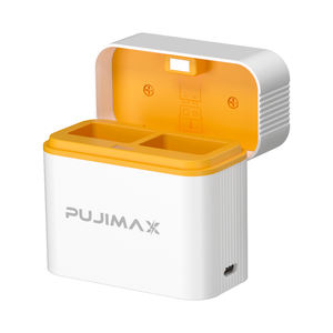 PUJIMAX <span class=keywords><strong>Chargeur</strong></span> <span class=keywords><strong>de</strong></span> batterie intelligent Li-ion <span class=keywords><strong>rechargeable</strong></span> <span class=keywords><strong>9</strong></span> <span class=keywords><strong>volts</strong></span> longue durée 6F22 <span class=keywords><strong>9</strong></span> V pour appareil photo industriel pour appareils ménagers - Product Image 2
