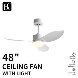 Ventilador de Techo Moderno para Restaurante con Control Remoto de Frecuencia Variable, 38/48 Pulgadas, Sistema de Frenado Antibloqueo, Aspas LED con Luz - Product Image 2