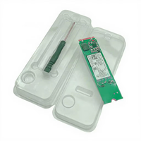 Emballage jetable en plastique PVC PET pour SSD NVMe M.2 2280 pour l'électronique grand public (sans SSD)