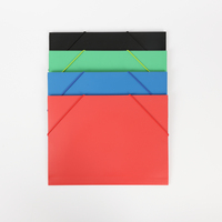 Pochette en plastique PP A4 colorée personnalisée dossier de présentation de documents dossier de bureau boîte de classement scolaire économique porte-sac