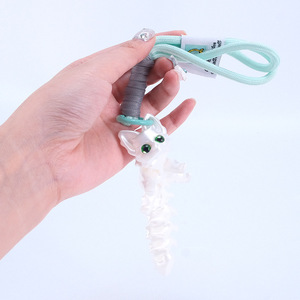 Modèle d'ornement renard mignon imprimé en 3D avec articulations multiples mobiles, beaux yeux, corde de suspension, cadeaux - Product Image 5