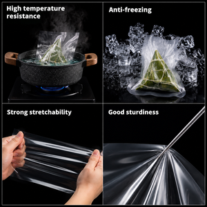 Bolsas de Sellado de Plástico <span class=keywords><strong>para</strong></span> Alimentos de Alta Temperatura, Precio de Fábrica, Bolsas de Vacío Transparentes <span class=keywords><strong>para</strong></span> Almacenamiento de Alimentos - Product Image 3