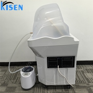 อ่างสระผมเคลื่อนที่พร้อมถังเก็บน้ำสำหรับร้านเสริมสวย KISEN Beauty Salon Head Equipment Head Spa - Product Image 2